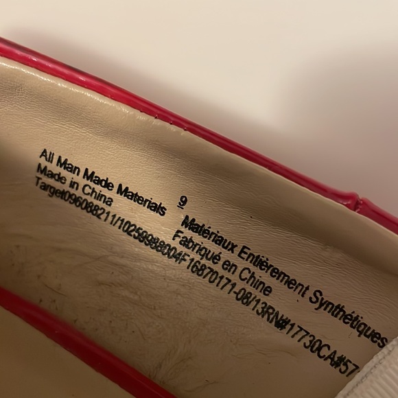 Mossimo red heels, size 9. Heels are 3 1/2". - Picture 5 of 7